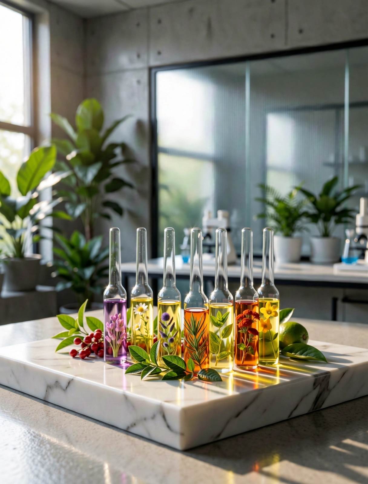Botanical extracts in a clinical setting